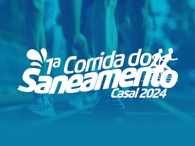 Casal promove neste domingo (18) a 1ª Corrida do Saneamento