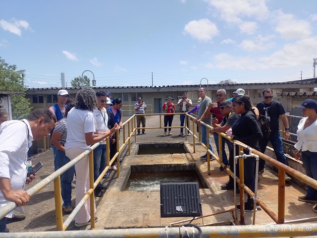 Casal recebe técnicos da Sesau, prefeitura de Maceió e cidades vizinhas para conhecer tratamento de água